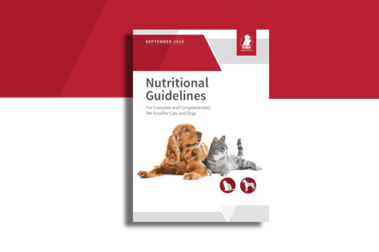 FEDIAF publica la edición 2025 de sus guías nutricionales para alimentos de perros y gatos