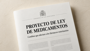 Documento del Congreso sobre el proyecto de Ley de medicamentos con cambios que afectan a los fármacos veterinarios